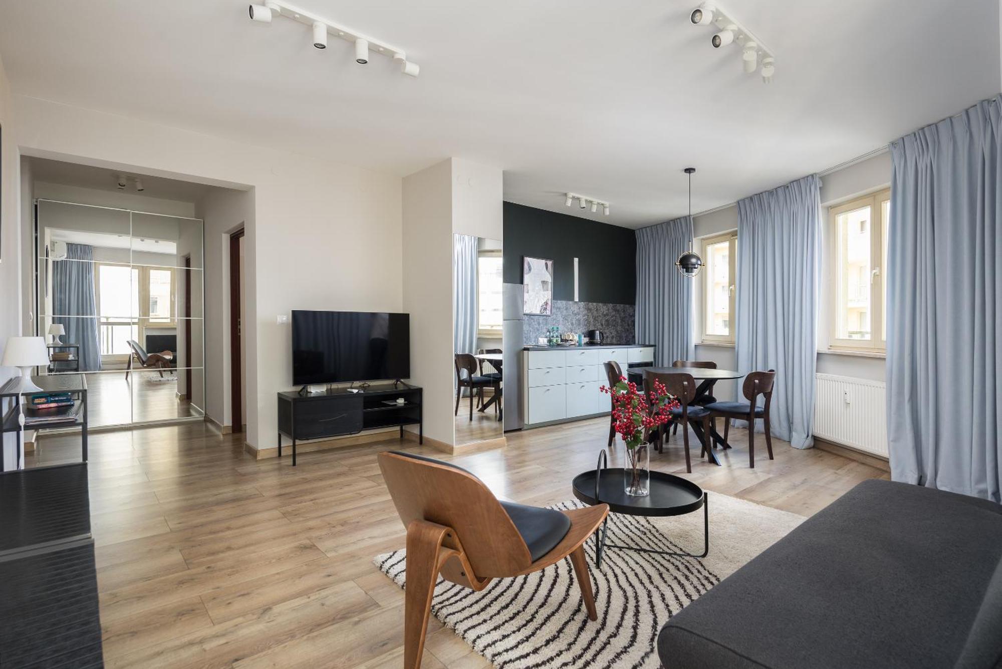 Apartament Metro Wilanowska With Warszawa